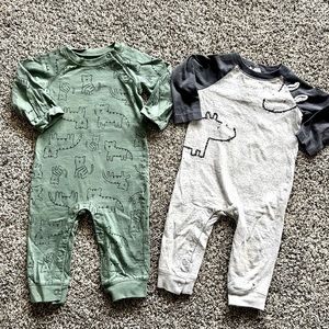 Carters one piece outfits size 12M